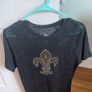 New Orleans Saints inspired short sleeve tee - NEVER WORN